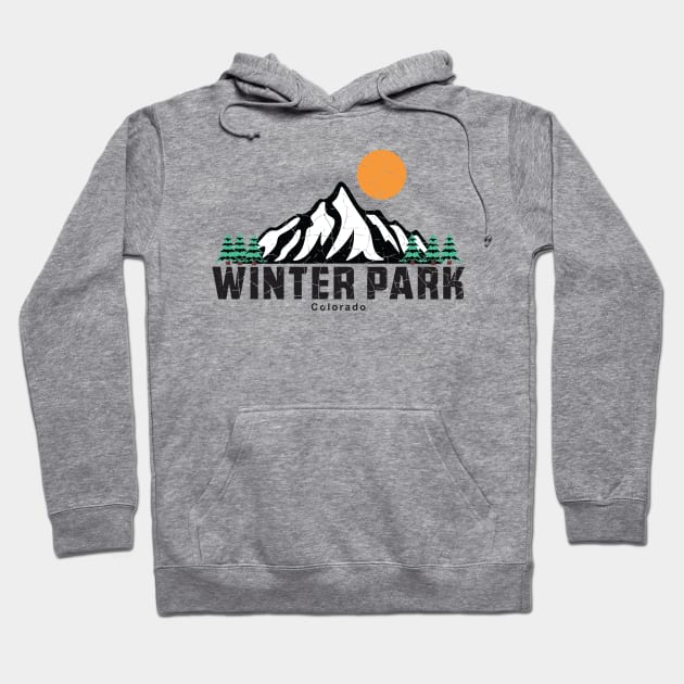 Winter Park COLORADO Hoodie by Master2d